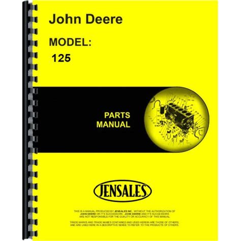 john deere 125 skid steer service manual|john deere 125 spark plug.